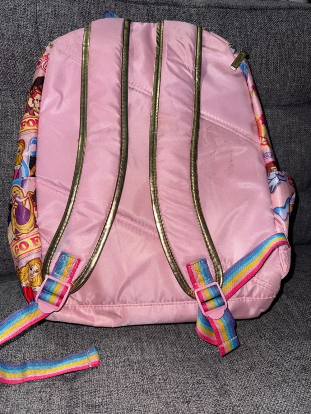 Disney princess pink school backpack size 17 x 11